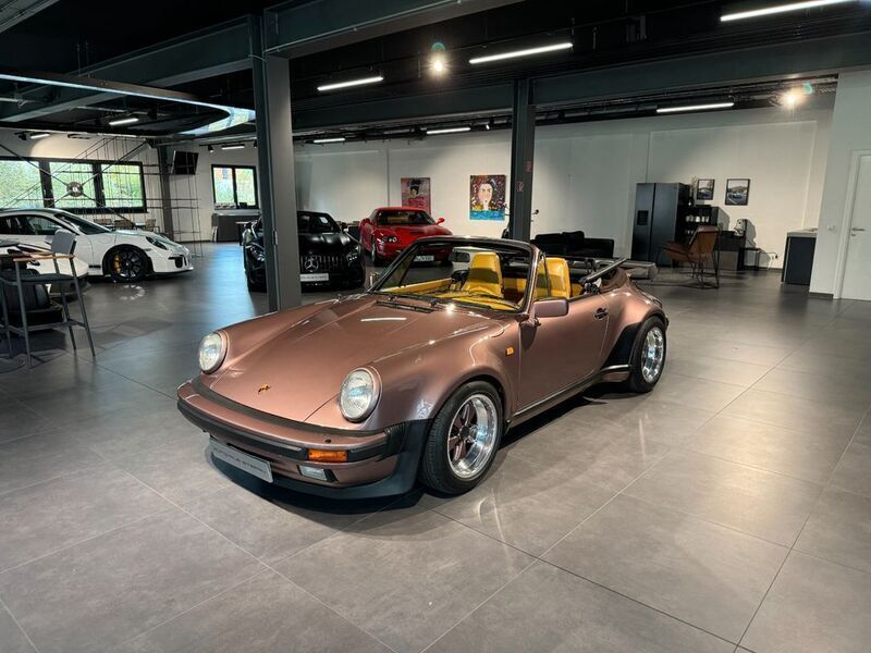 Rot Gebraucht 1987 Porsche 930 Turbo Cabrio | 204.930 € - Bild 1/4