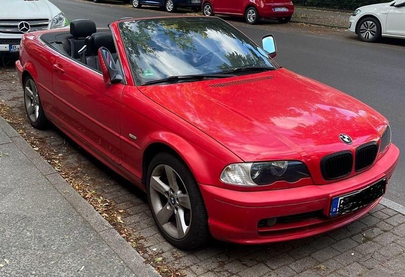 Rot Gebraucht 2000 BMW 320 Cabriolet Cabrio | 4.800 € - Bild 1/4