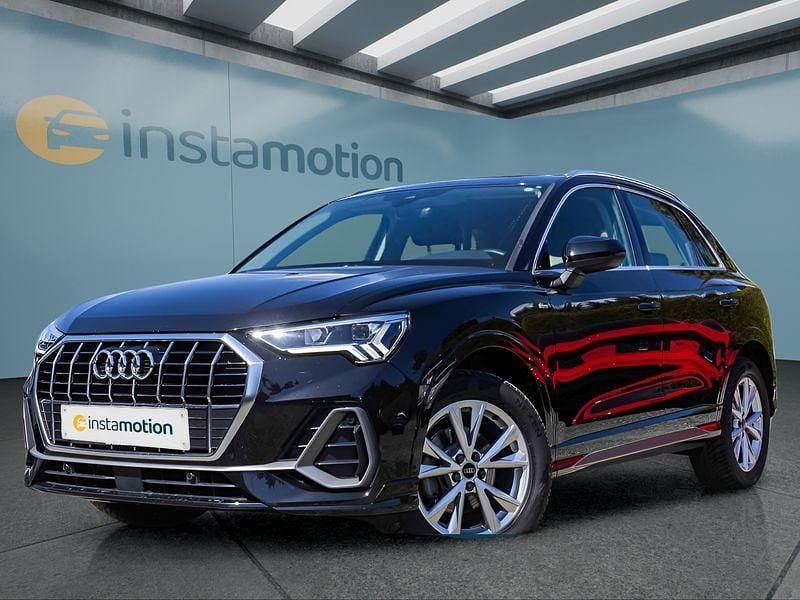Schwarz Gebraucht 2023 Audi Q3 S-Line SUV | 29.049 € (Superpreis) - Bild 1/4