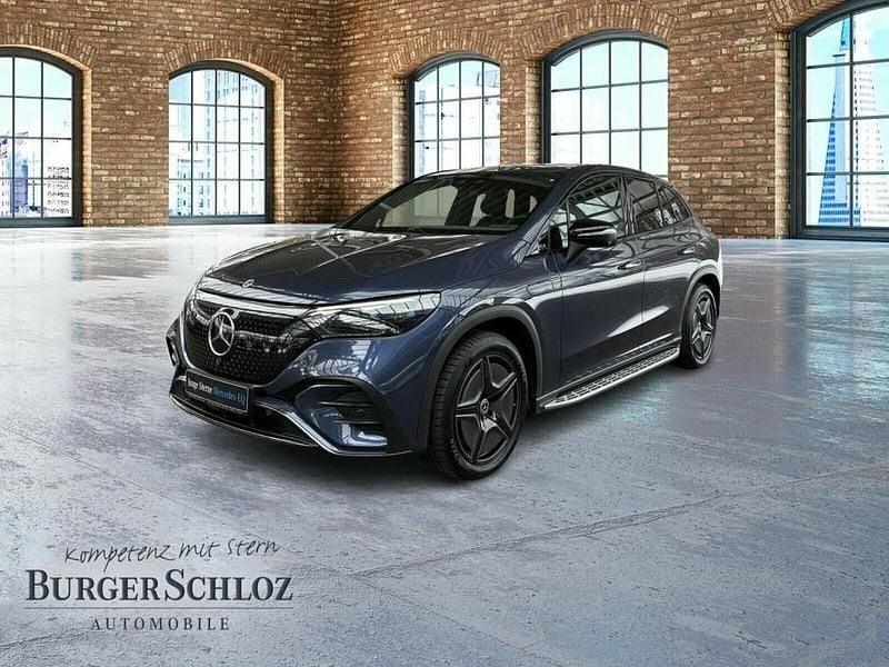 Metalliclack sodalithblau Gebraucht 2023 Mercedes EQE350 AMG SUV | 59.880 € (Guter Preis) - Bild 1/4