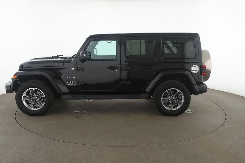 Gebraucht Jeep Wrangler Unlimited Sahara 200 PS (147 kW) 2019 Schwarz SUV
