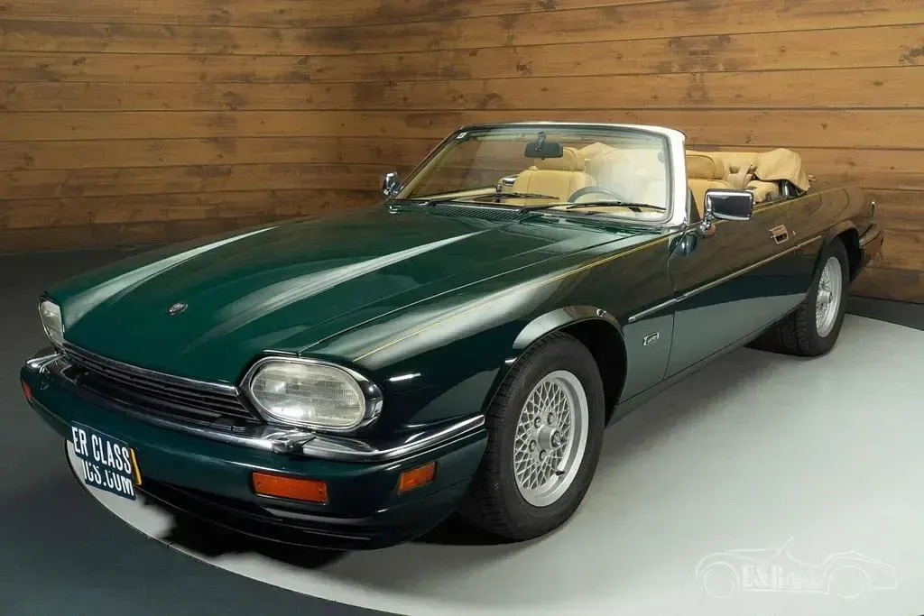 Käytetty Jaguar XJS 226 HP (166 kW) 1994 Vihreä Avoauto