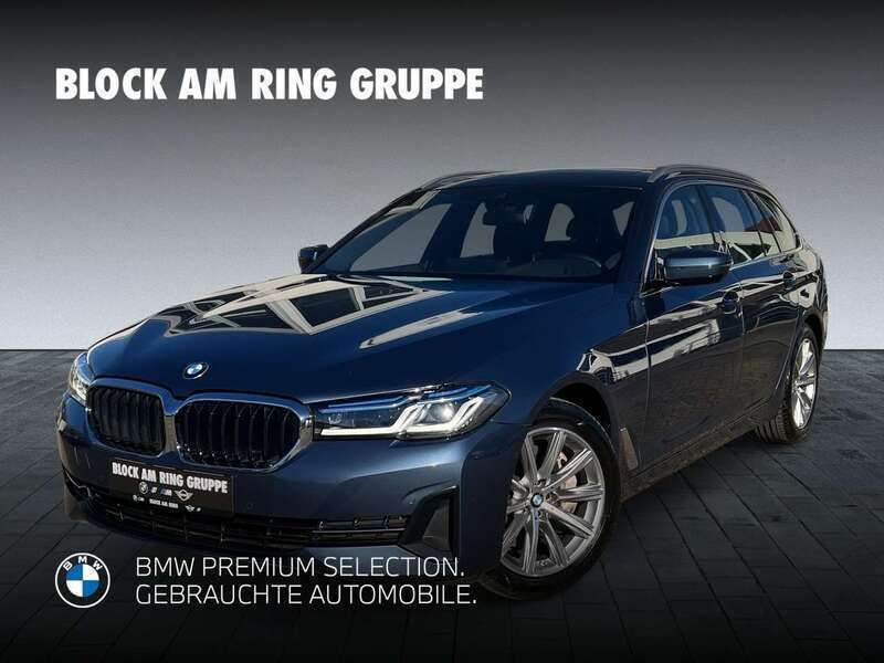 Arctic race blue metallic Gebraucht 2023 BMW 530 Sport Line Kombi | 45.590 € (Fairer Preis) - Bild 1/4