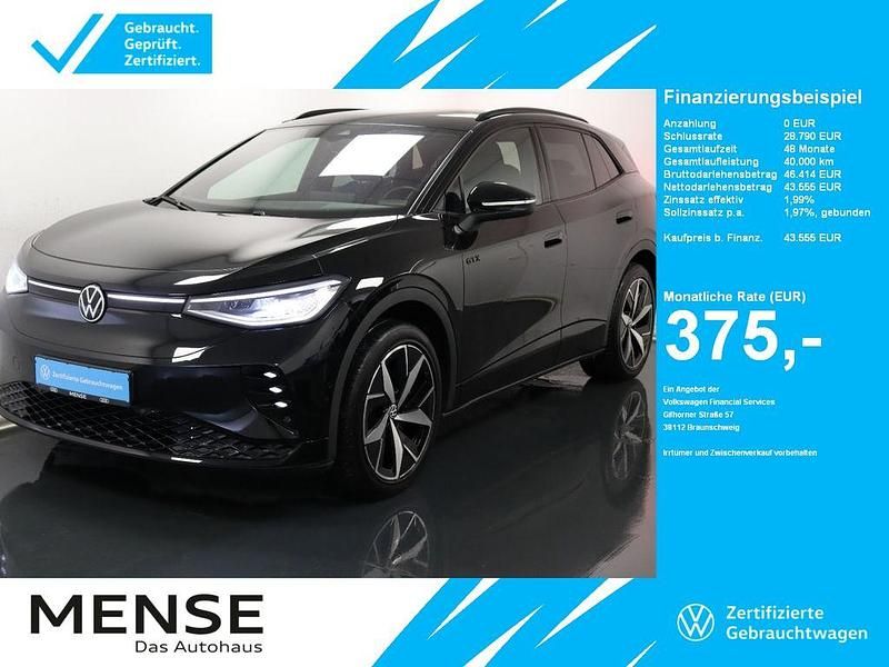 Grenadillschwarz Gebraucht 2025 VW ID.4 GTX SUV | 43.555 € (Fairer Preis) - Bild 1/4