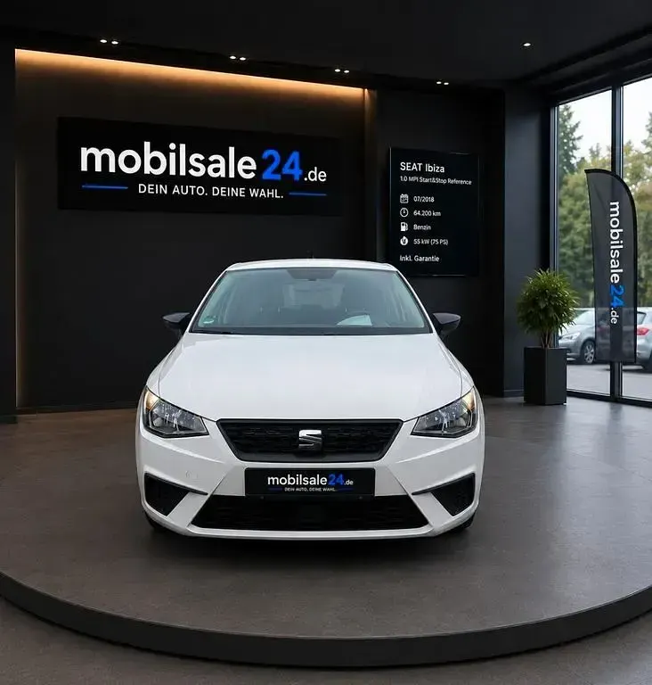 Gebraucht Seat Ibiza Reference 90 PS (66 kW) 2020 Weiß Limousine