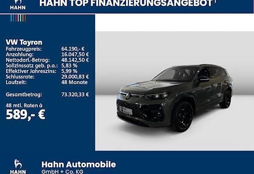 Neu VW Tayron R-line 193 PS (141 kW) 2026 Grün SUV