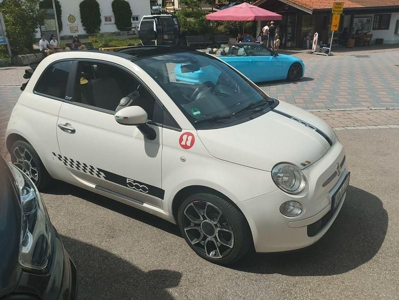 Gebraucht Fiat 500C 86 PS (63 kW) 2012 Weiß Cabrio