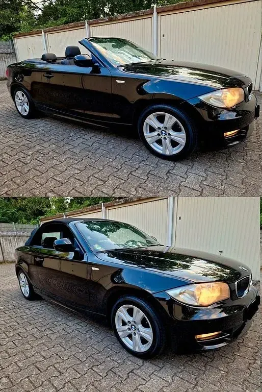 Gebraucht BMW 118 Cabriolet 143 PS (105 kW) 2010 Schwarz Cabrio