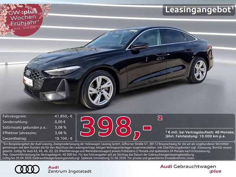 Gebraucht Audi A5 Design 204 PS (150 kW) 2025 Mythosschwarz metallic Limousine