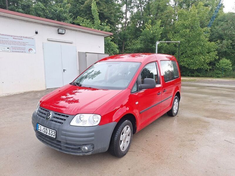 Rot Gebraucht 2009 VW Caddy Life Van / Kleinbus | 5.900 € (Fairer Preis) - Bild 1/4