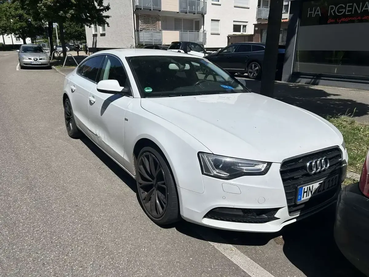 Używany Audi A5 S-Line 245 KM (180 kW) 2013 Biały Coupe