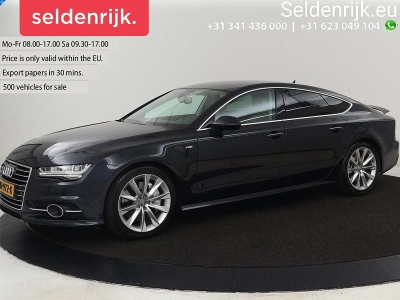 Blau Gebraucht 2015 Audi A7 S-Line Kleinwagen | 24.900 € (Superpreis) - Bild 1/4