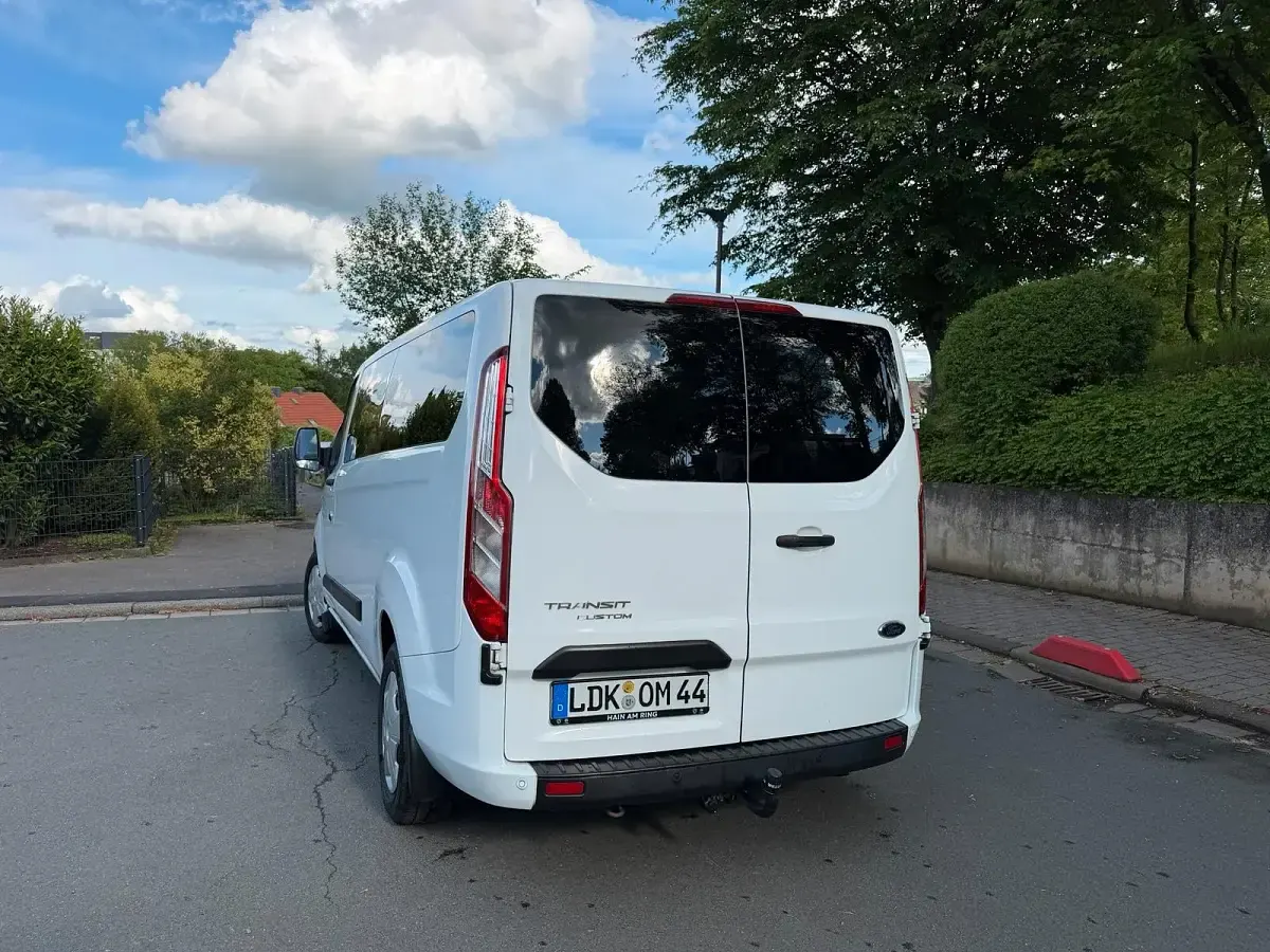 Occasion Ford Transit Custom 105 ch (77 kW) 2019 Blanc Monospace