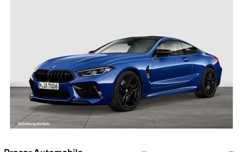 Blau Gebraucht 2021 BMW M8 Competition Edition Coupé | 81.990 € - Bild 1/4