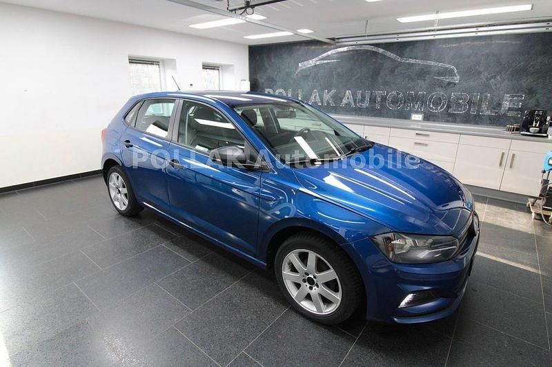Gebraucht VW Polo Trendline 65 PS (47 kW) 2019 Blau Kleinwagen