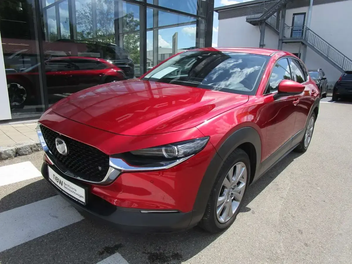 Gebraucht Mazda CX-30 Selection 122 PS (89 kW) 2020 Soul red crystal m SUV