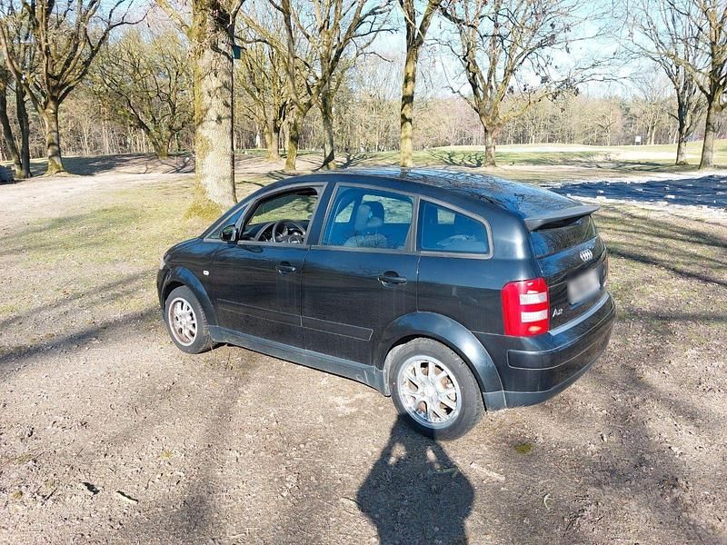 Brugt Audi A2 110 HK (80 kW) 2002 Sort Hatchback
