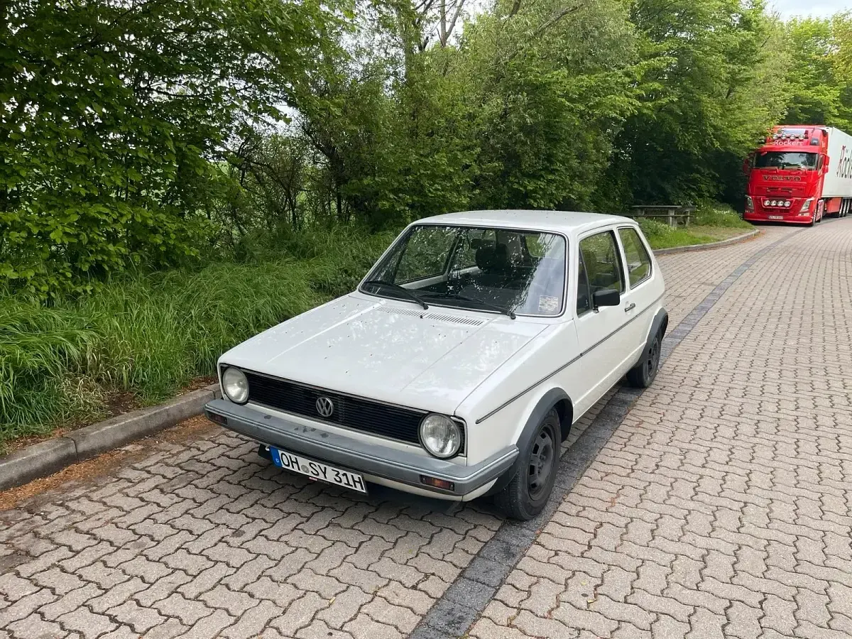 Gebraucht VW Golf I 70 PS (51 kW) 1979 Weiß Kleinwagen