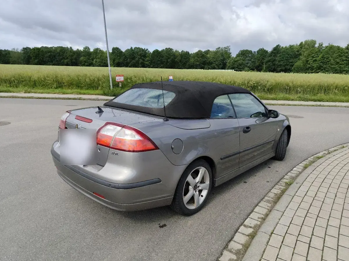 Gebraucht Saab 9-3 Cabriolet Vector 175 PS (128 kW) 2005 Grau Cabrio