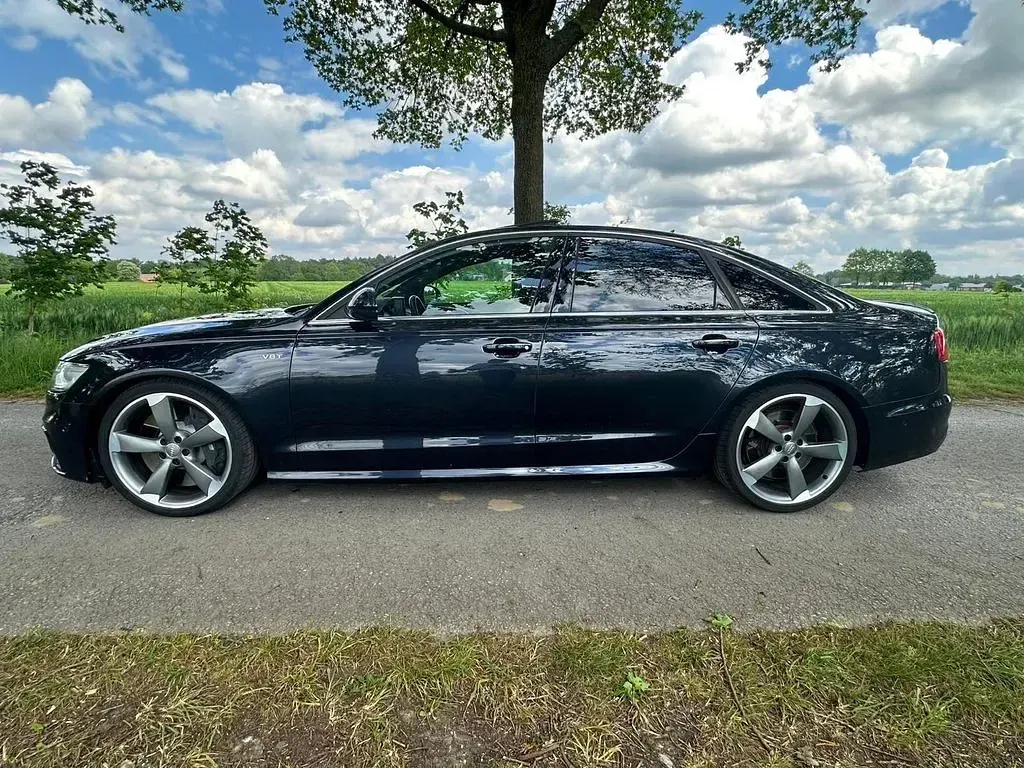 Usata Audi S6 Sport 420 CV (308 kW) 2014 Blu Berlina