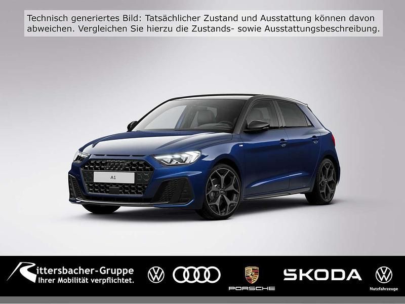 Neu Audi A1 S-Line 116 PS (85 kW) 2025 Navarrablau metallic Limousine