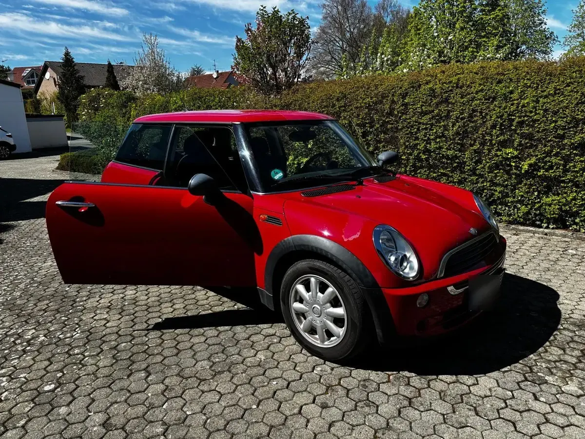 Gebraucht Mini ONE 90 PS (66 kW) 2005 Rot Kleinwagen