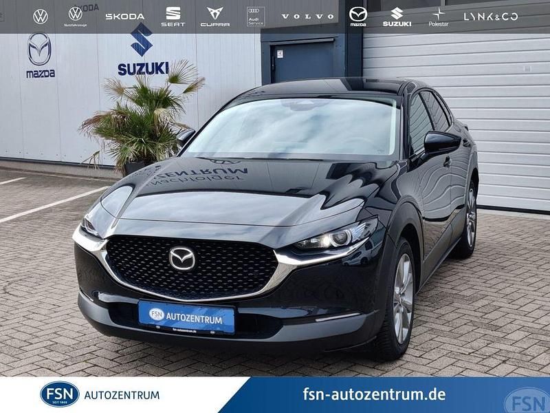 Jet black Gebraucht 2024 Mazda CX-30 Exclusive-Line SUV | 28.990 € - Bild 1/4