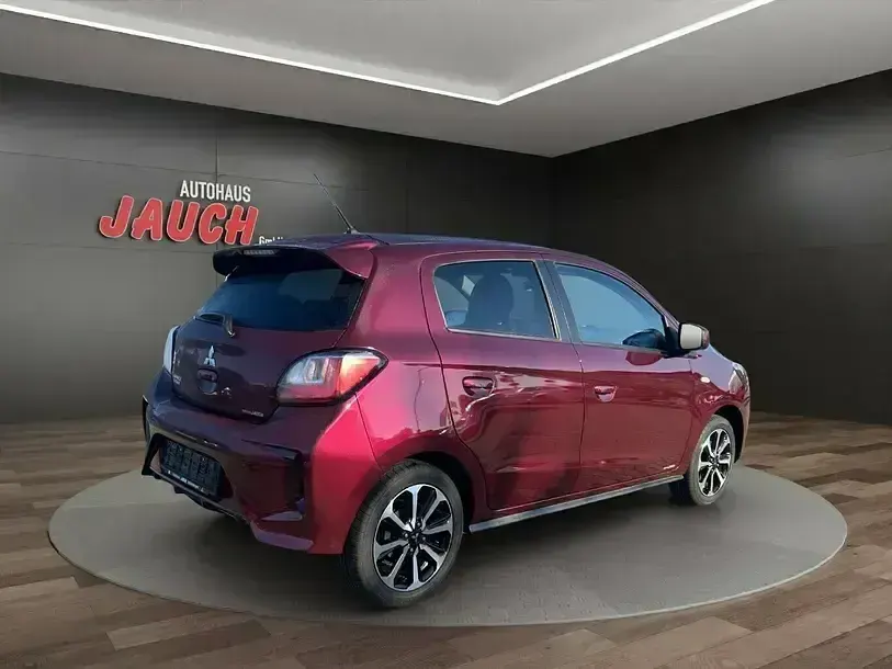 Gebraucht Mitsubishi Space Star Select+ 71 PS (52 kW) 2023 Bordeauxrot metallic Kleinwagen