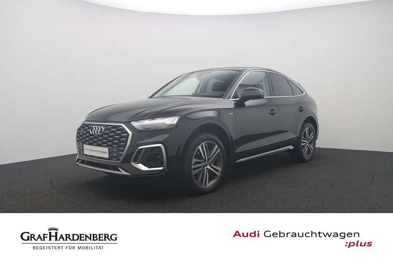Mythosschwarz metallic Gebraucht 2022 Audi Q5 Sportback Ambiente SUV | 41.980 € (Fairer Preis) - Bild 1/4