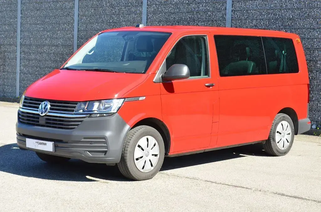 Gebraucht VW Transporter 110 PS (80 kW) 2021 Rot Van