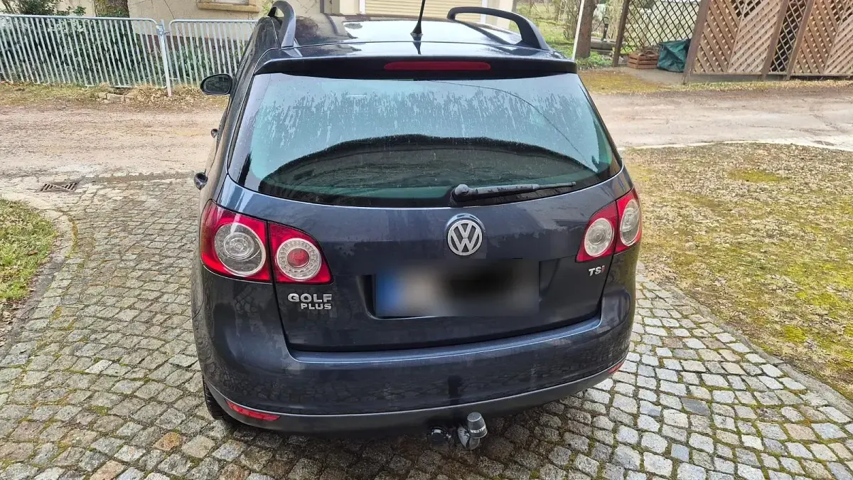 Brugt VW Golf Plus Cross 122 HK (89 kW) 2008 Blå MPV