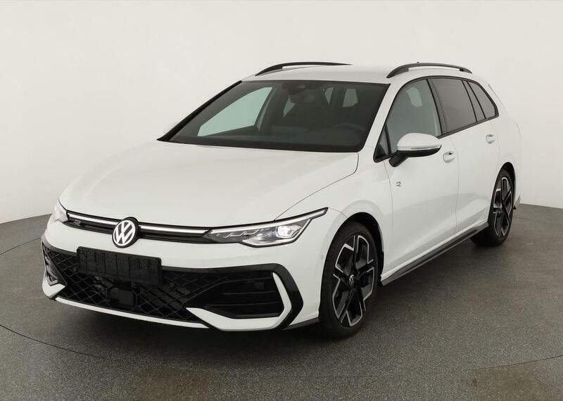 Pure white Neu 2025 VW Golf VIII R-line Kombi | 34.495 € (Teuer) - Bild 1/4