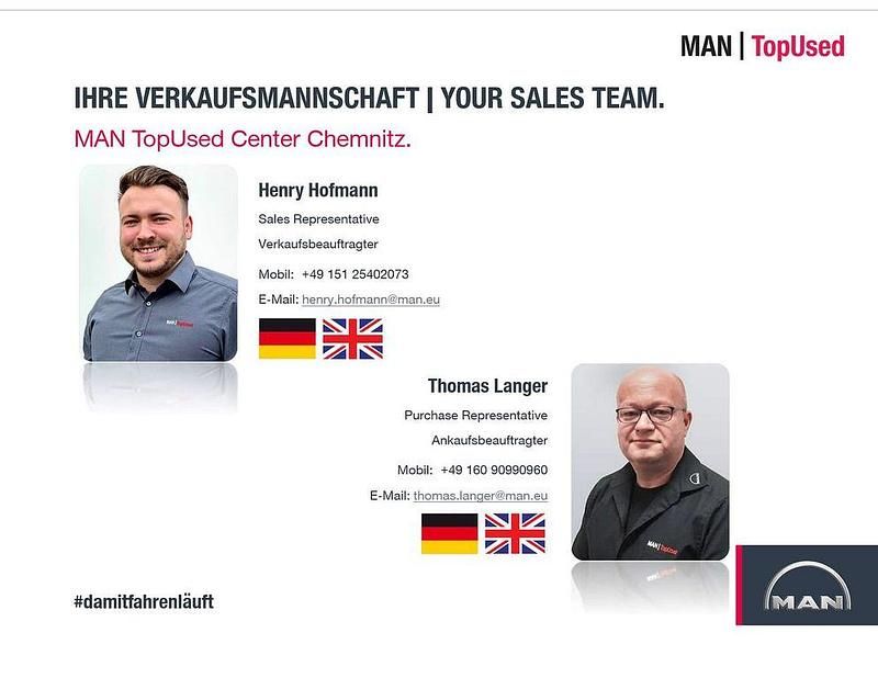 Gebraucht MAN TGE 177 PS (130 kW) 2021 Blau Van