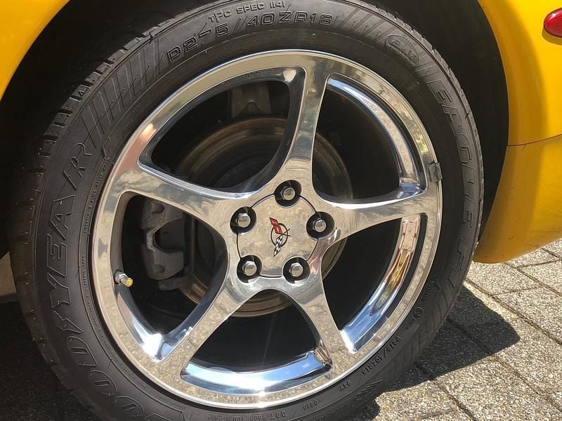 Gebraucht Corvette C5 347 PS (255 kW) 2002 Gelb Cabrio