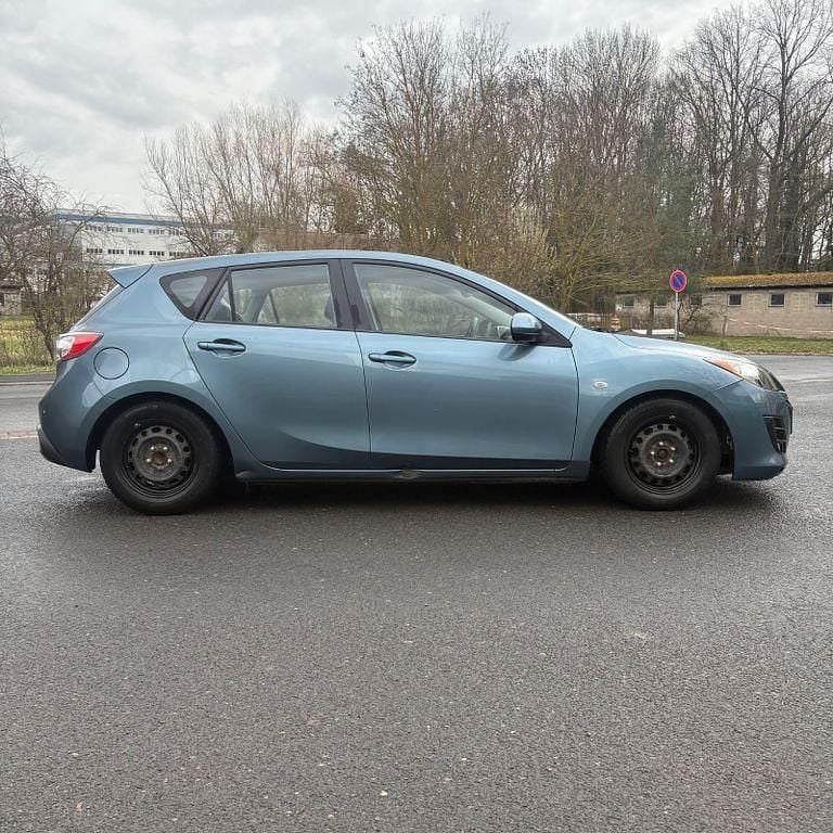 Gebraucht Mazda 3 Active Plus 105 PS (77 kW) 2010 Blau Limousine