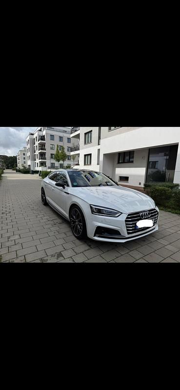 Gebraucht Audi A5 Sportback S-Line 190 PS (139 kW) 2019 Weiß Kleinwagen