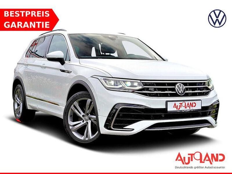 Weiß Gebraucht 2021 VW Tiguan R-line SUV | 29.990 € (Fairer Preis) - Bild 1/4
