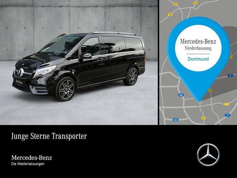 Schwarz Gebraucht 2021 Mercedes V300 Exclusive Van / Kleinbus | 60.990 € (Superpreis) - Bild 1/4