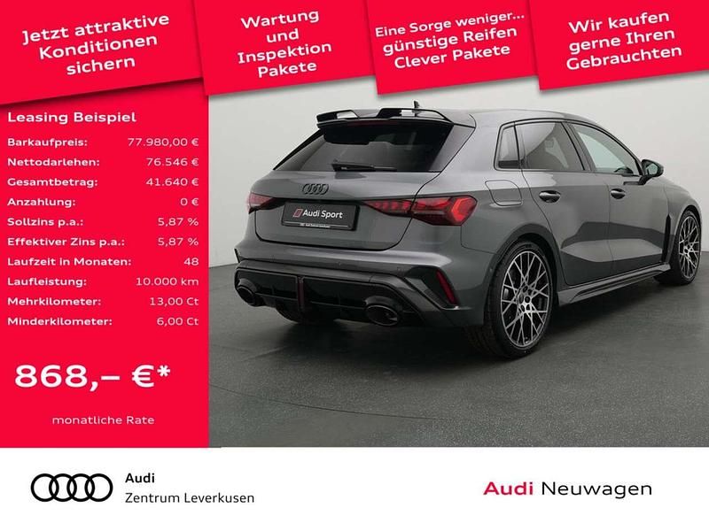 Neu Audi RS3 400 PS (294 kW) 2026 Daytonagrau perleffekt Limousine