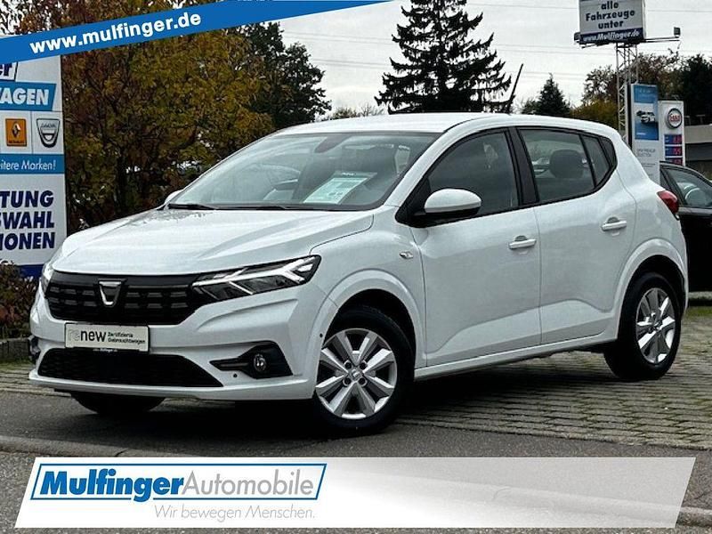 Weiß Gebraucht 2022 Dacia Sandero Kleinwagen | 15.880 € (Fairer Preis) - Bild 1/4