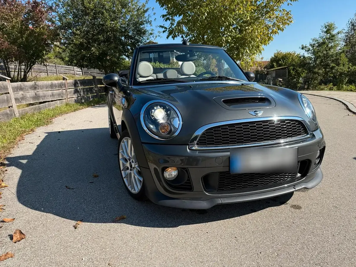 Brugt Mini John Cooper Works Cabriolet 184 HK (135 kW) 2012 Grå Cabriolet