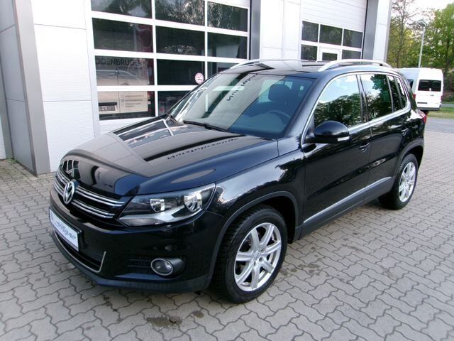 Gebraucht VW Tiguan LOUNGE 125 PS (91 kW) 2015 Schwarz SUV