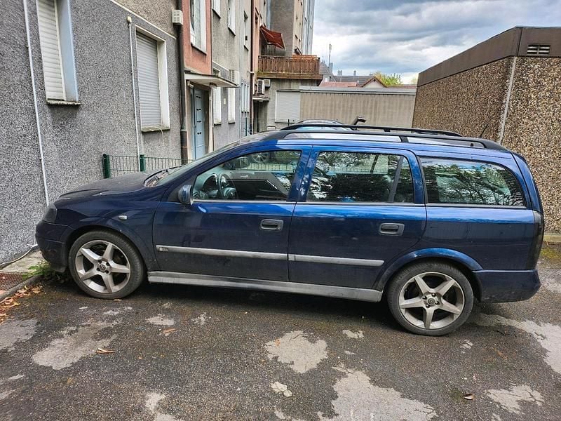 Blau Gebraucht 2000 Opel Astra Kombi | 1.000 € (Fairer Preis) - Bild 1/4