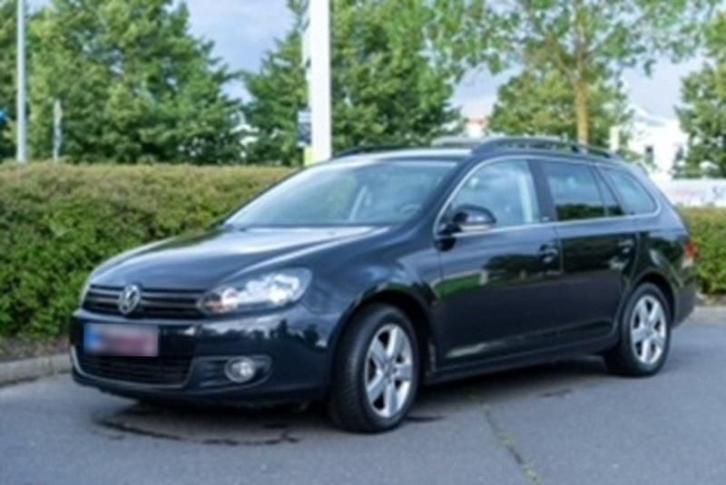 Gebraucht VW Golf VII Style 85 PS (62 kW) 2012 Schwarz Kombi