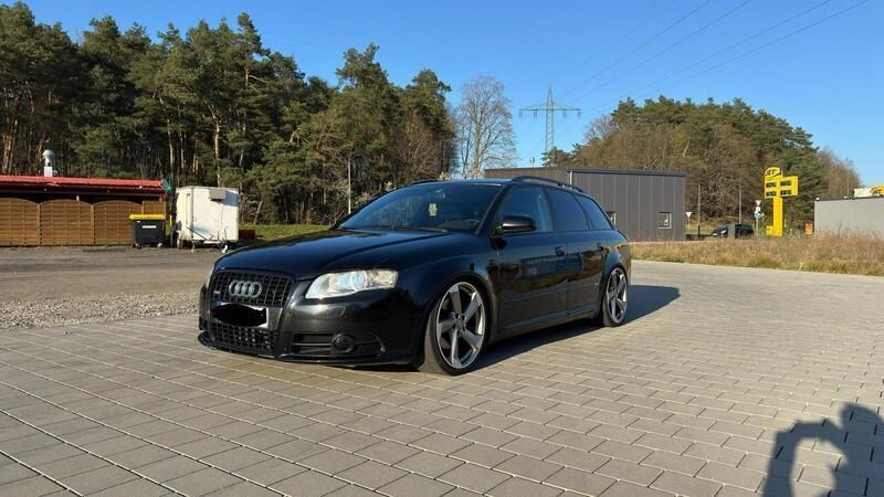 Schwarz Gebraucht 2007 Audi A4 S-Line Kombi | 5.250 € - Bild 1/4