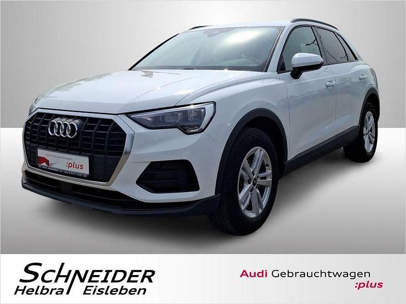 Ibisweiss (metallic) Gebraucht 2020 Audi Q3 Design SUV | 20.860 € (Superpreis) - Bild 1/4