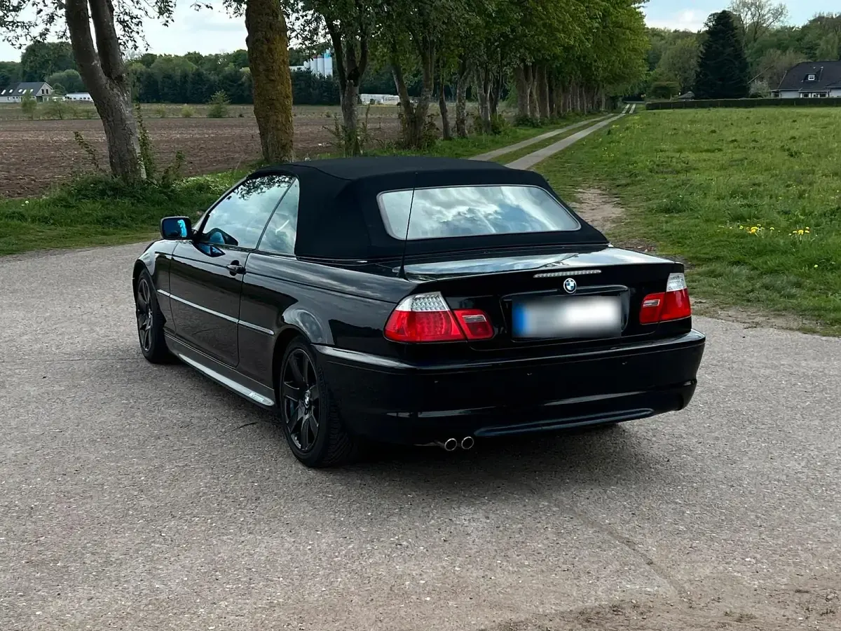 Gebraucht BMW 325 Cabriolet Shadowline 192 PS (141 kW) 2006 Schwarz Cabrio
