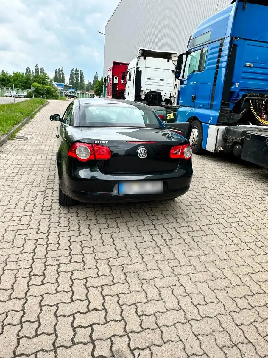 Gebraucht VW Eos 150 PS (110 kW) 2006 Schwarz Cabrio