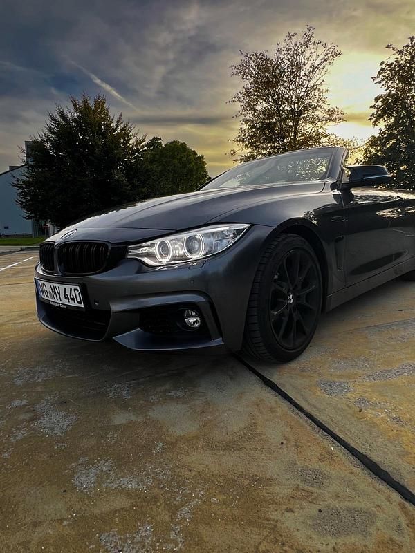 Grau Gebraucht 2016 BMW 440 M Sport Cabrio | 24.400 € (Superpreis) - Bild 1/4