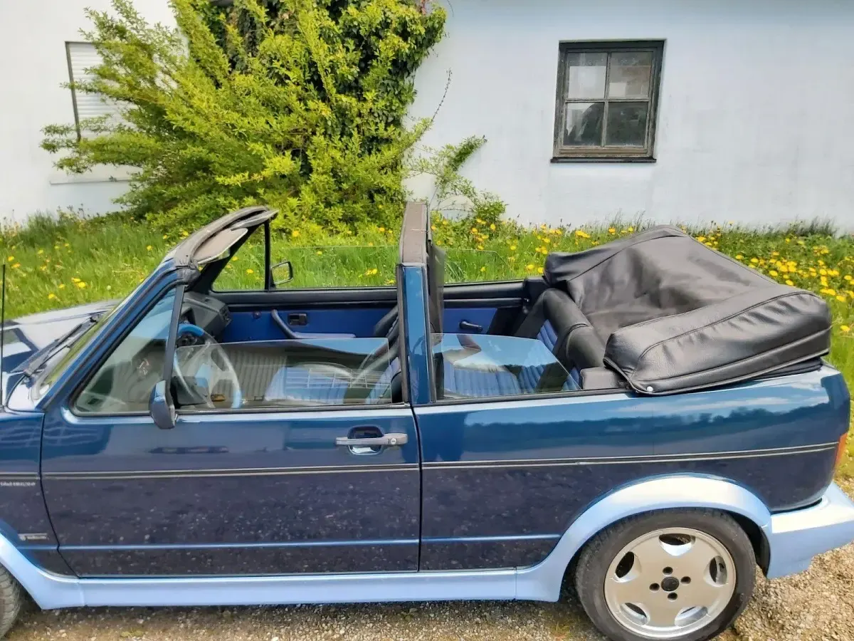 Gebraucht VW Golf Cabriolet 98 PS (72 kW) 1990 Blau Cabrio
